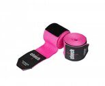 Бинты боксерские Clinch Boxing Hand Wrap Power Flex розовые C1239