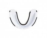 Капа одночелюстная Clinch Champion Triple Layer Mouthguard бело-черно-оранжевая C1514
