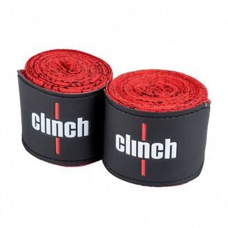 Бинты эластичные Clinch Boxing Crepe Bandage Tech Fix красные C1140
