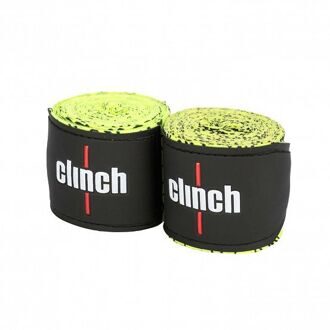 Бинты эластичные Clinch Boxing Crepe Bandage Tech Fix ярко-зеленые C1140