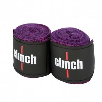 Бинты эластичные Clinch Boxing Crepe Bandage Tech Fix фиолетовые C1140