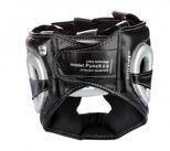 Шлем боксерский Clinch Punch 2.0 Full Face черно-серебристый C1148