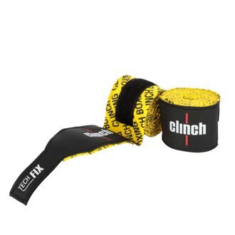 Бинты эластичные Clinch Boxing Crepe Bandage Tech Fix желтые C1140