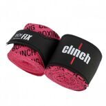 Бинты эластичные Clinch Boxing Crepe Bandage Tech Fix розовые C1140