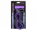 Скакалка скоростная Clinch Speed Rope Undefeated фиолетовая C1218