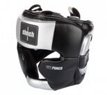 Шлем боксерский Clinch Punch 2.0 Full Face черно-серебристый C1148