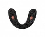 Капа одночелюстная Clinch Champion Triple Layer Mouthguard бело-черно-оранжевая C1514