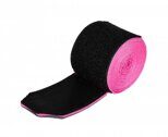 Бинты боксерские Clinch Boxing Hand Wrap Power Flex розовые C1239