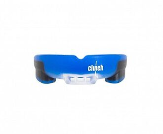 Капа одночелюстная Clinch Contender Triple Layer Mouthguard сине-черная C1513