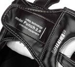 Шлем боксерский Clinch Punch 2.0 Full Face черно-серебристый C1148