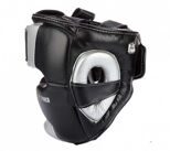 Шлем боксерский Clinch Punch 2.0 Full Face черно-серебристый C1148